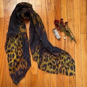 Animal Print Scarf